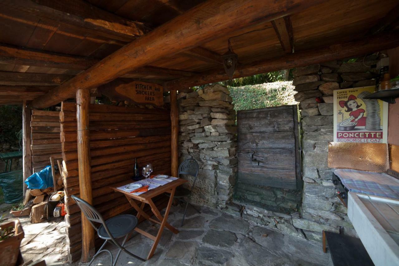 La Vecchia Casa Rosa Lägenhet Cannero Riviera Exteriör bild