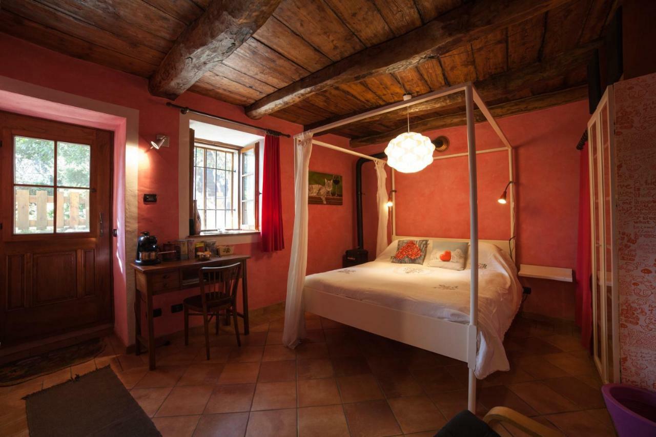 La Vecchia Casa Rosa Lägenhet Cannero Riviera Exteriör bild